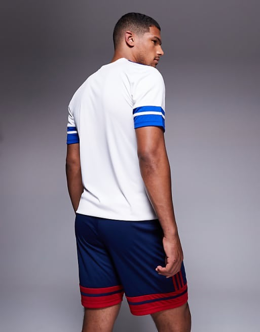 adidas Football Squadra25 shorts in navy and white