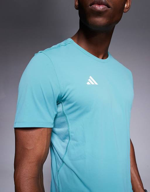 adidas Running Adizero t-shirt in teal