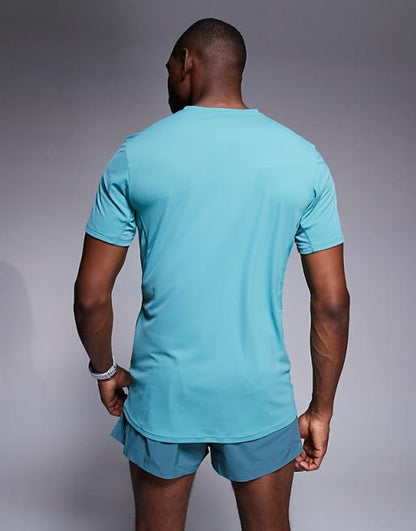 adidas Running Adizero t-shirt in teal