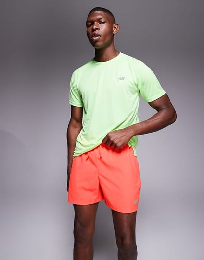 New Balance Sport 5 inch short in red