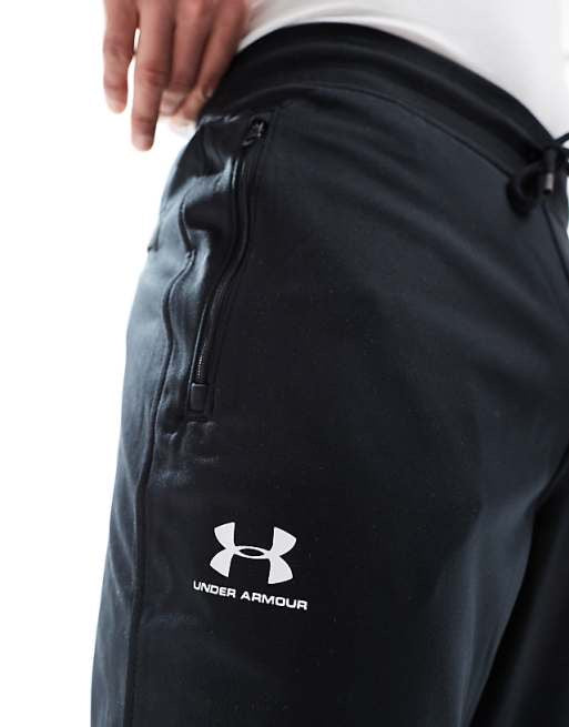 Under Armour Sportstyle Tricot jogger in black