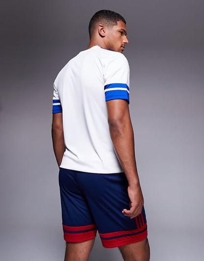 adidas Football Squadra25 shorts in navy and white