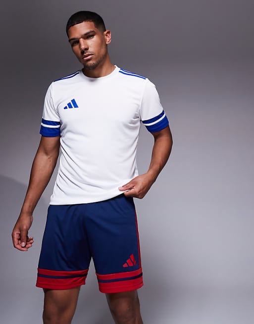 adidas Football Squadra25 shorts in navy and white