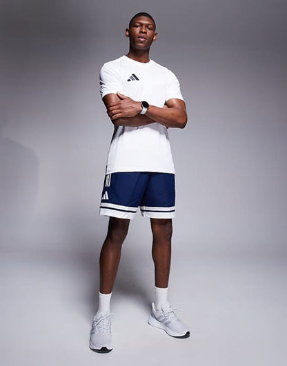 adidas Football Squadra shorts in navy