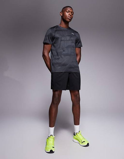 Puma Flex Jacquard t-shirt in black