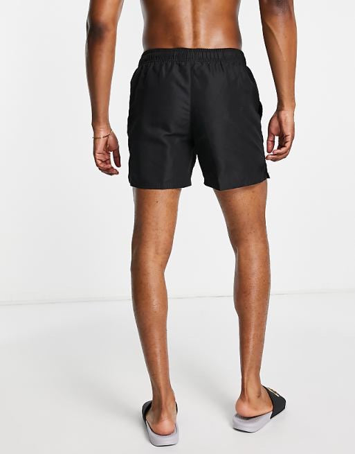 Nike 5 inch Volley swimming shorts in black